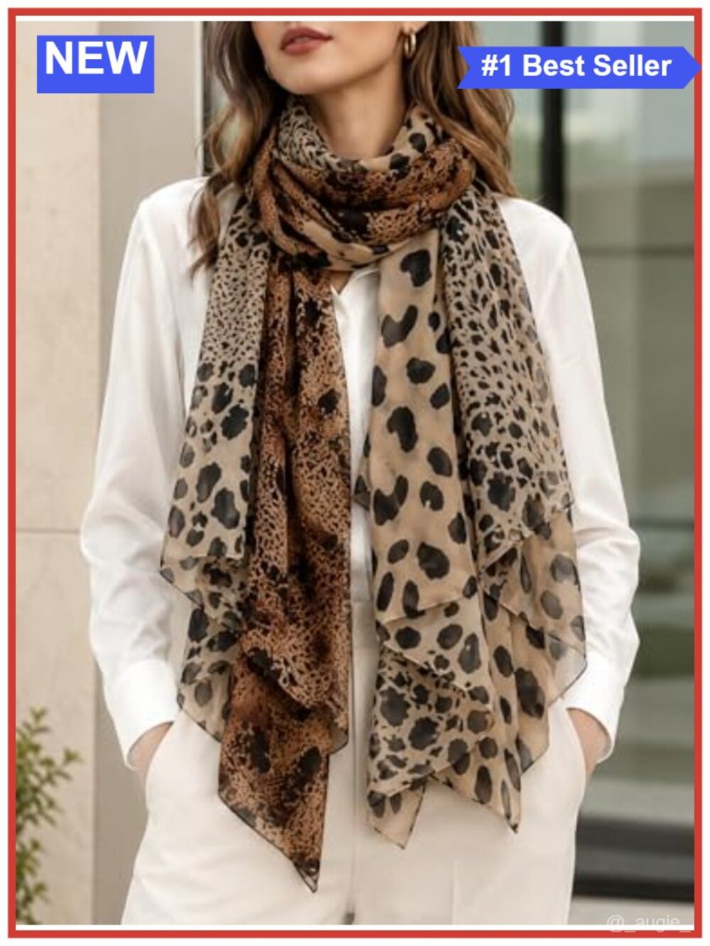 Lightweight Floral Print Solid Color Shawl Scarf Spring Summer Wrap